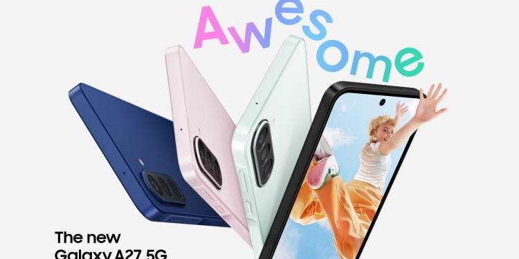 Samsung Galaxy A27 5G tiba di Malaysia: Snapdragon 6 Gen 3, skrin AMOLED 120Hz, dari RM1,299