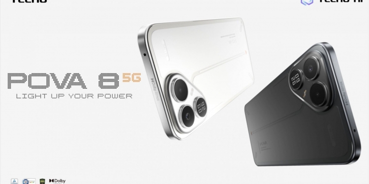 Tecno Pova 8 5G dilancar di Malaysia dengan bateri gergasi 8,000mAh, harga RM1,399