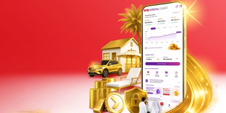 Pos Malaysia perkenal Pos ArRahnu Gold-i, simpan emas digital bermula RM10