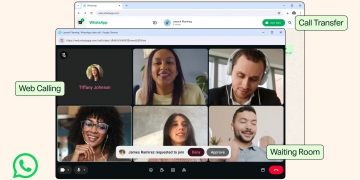 WhatsApp Web kini sokong panggilan suara dan video terus dari pelayar