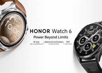 Honor Watch 6 dilancar di Malaysia: Bateri tahan 35 hari & mod sukan Pro, bermula RM699
