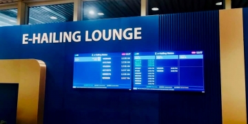 KLIA Terminal 1 naik taraf kawasan e-hailing dengan sistem penjejakan langsung baharu