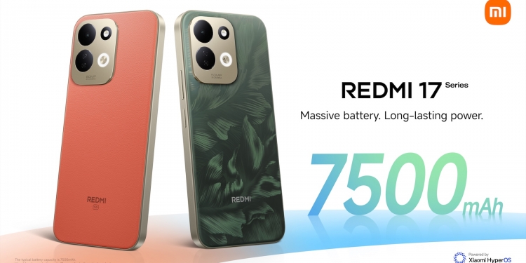 Redmi 17 4G & 5G kini di Malaysia dengan bateri 7,500mAh, harga dari RM699