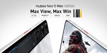 Nubia Neo 5 Max 5G tampil dengan skrin besar 7.5″, bateri 7,000mAh, harga dari RM1,299
