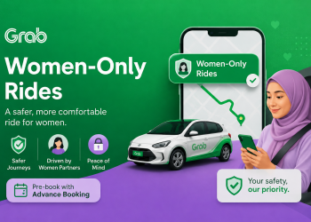 Pengguna wanita dah boleh guna Grab ‘Women-Only Rides (Beta)’