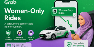Pengguna wanita dah boleh guna Grab ‘Women-Only Rides (Beta)’