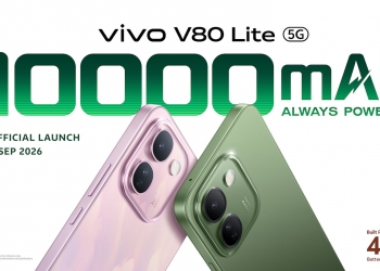 Vivo V80 Lite 5G bakal dilancar 3 September, bawa bateri besar 10,000mAh