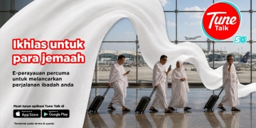 Tune Talk tawar e-Roaming percuma di Arab Saudi untuk jemaah Haji dan Umrah