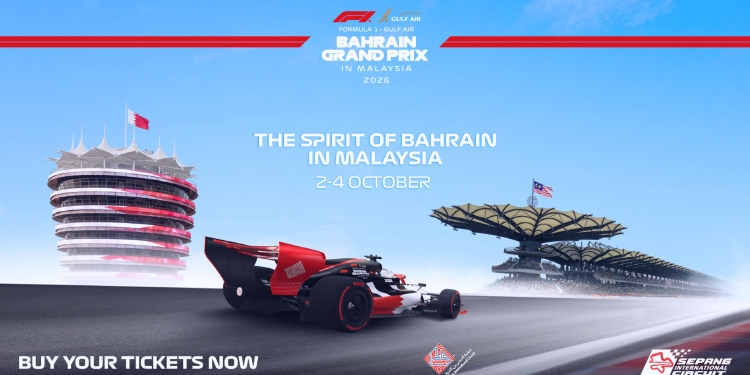 Tiket F1 Bahrain GP 2026 di Malaysia rasmi mula dijual, harga dari RM200 untuk rakyat Malaysia