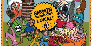 Sentuhan ‘Doodle’ Izzati Suza cipta muka depan jam tangan Garmin edisi terhad