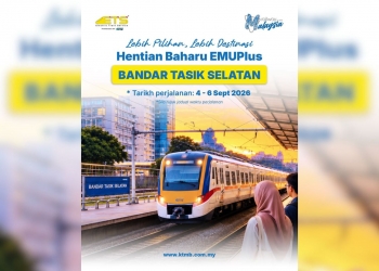 8 perkara wajib tahu sebelum naik ETS EMUPlus ke Ipoh di stesen Bandar Tasik Selatan!