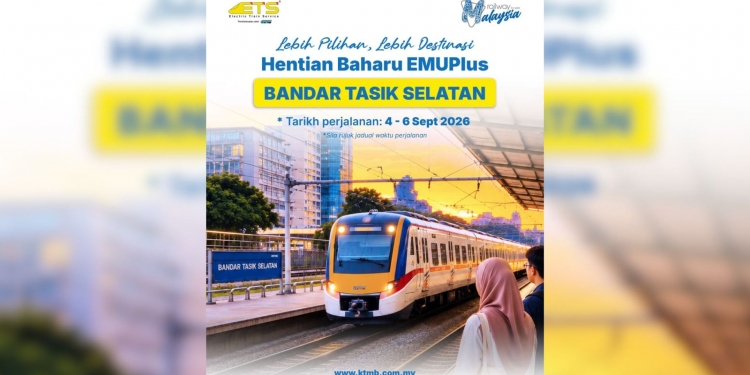 8 perkara wajib tahu sebelum naik ETS EMUPlus ke Ipoh di stesen Bandar Tasik Selatan!