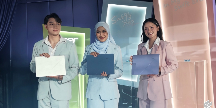 Acer Swift Air 14, laptop ultra ringan berkuasa Intel Core 7 350 tiba di Malaysia