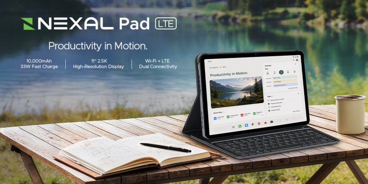 Nexal Pad, tablet mampu milik dengan LTE dan bateri 10,000mAh dilancar di Malaysia