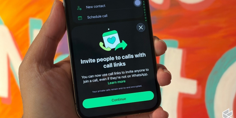 WhatsApp benarkan sesiapa sertai panggilan tanpa akaun menerusi Guest Calling