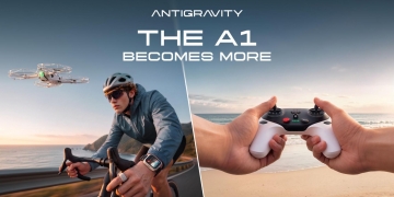 Dron Antigravity A1 8K 360 kini ditawar bersama Follow Me Bundle & Remote Controller di Malaysia