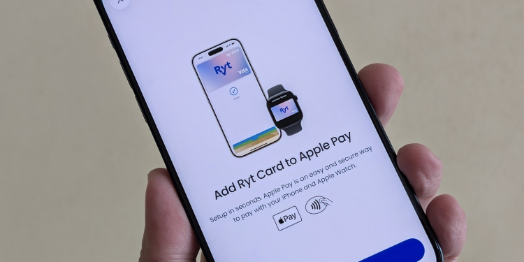 Ryt Bank kini menyokong Apple Pay, ini cara tambah Ryt Card ke iPhone anda