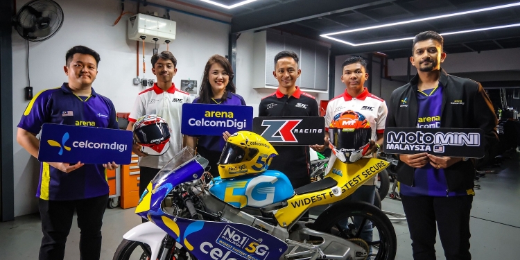 CelcomDigi dan ZK Racing Team bekerjasama lahirkan generasi baharu pelumba Malaysia